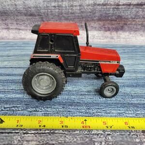 Vtg Ertl 1/32 IH Case 2594 diecast w/frontend tractor Friction/push n go Works